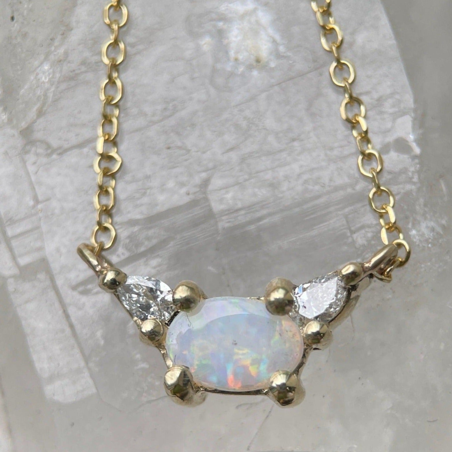 ETHERIUM I OPAL-Necklaces-Corkysaintclair Melbourne