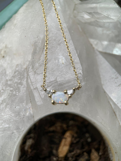 ETHERIUM I OPAL-Necklaces-Corkysaintclair Melbourne