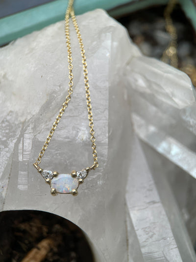 ETHERIUM I OPAL-Necklaces-Corkysaintclair Melbourne