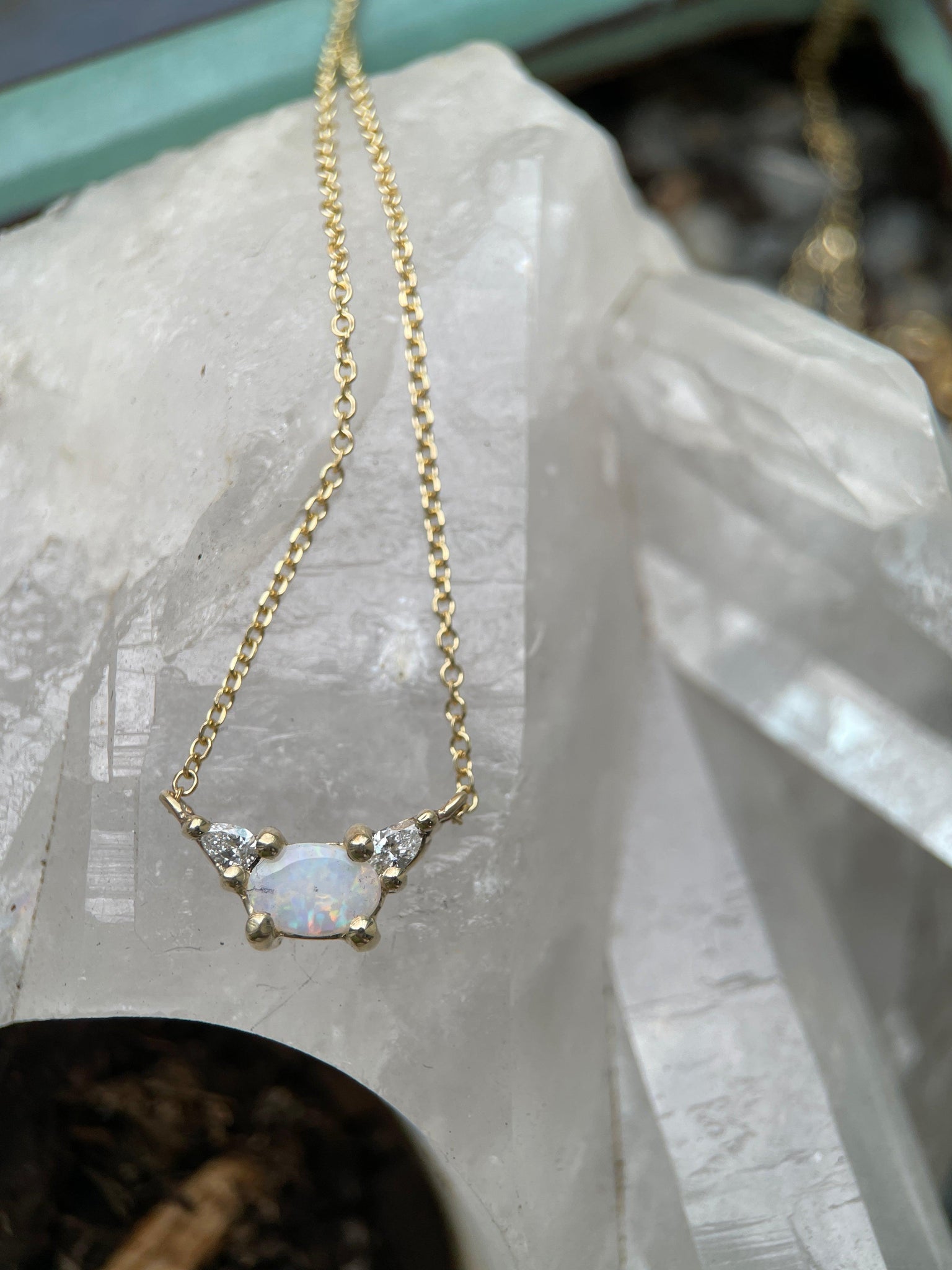 ETHERIUM I OPAL-Necklaces-Corkysaintclair Melbourne
