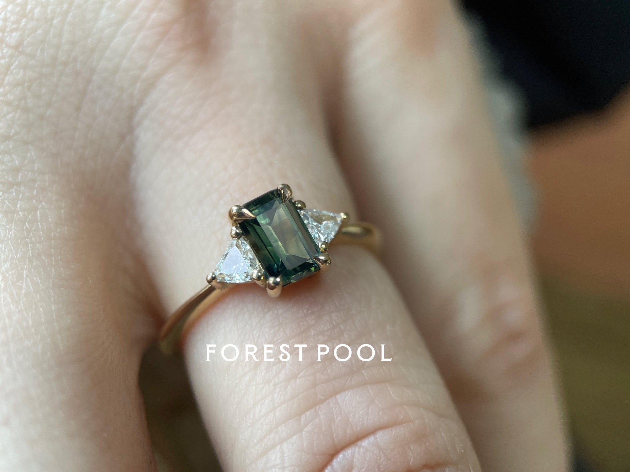 FOREST POOL II SAPPHIRE-Rings-Corkysaintclair Melbourne