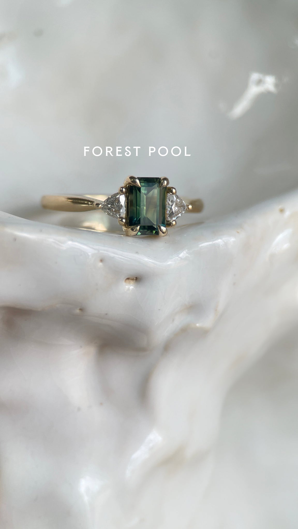 FOREST POOL II SAPPHIRE-Rings-Corkysaintclair Melbourne