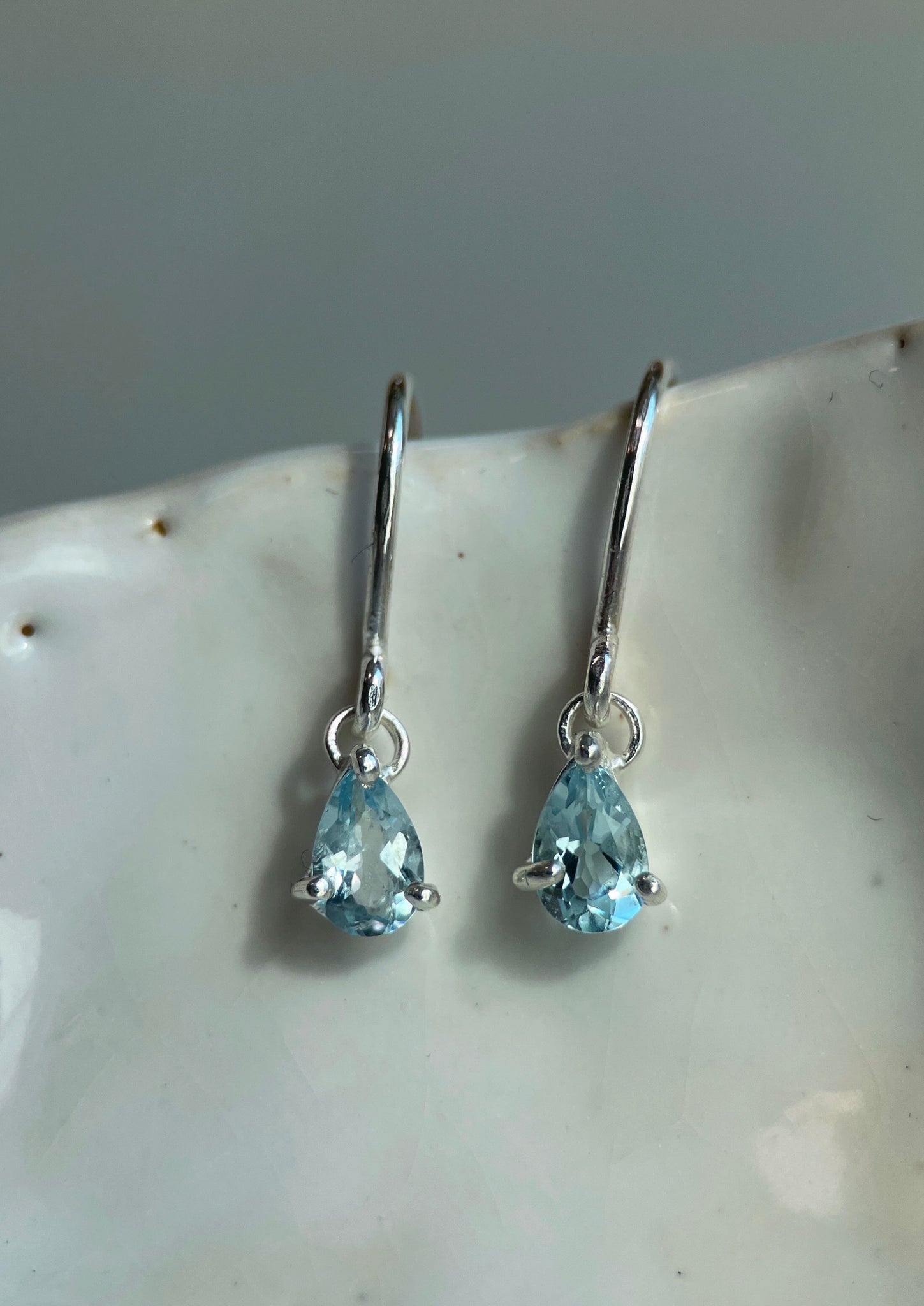 GAIUS I AQUAMARINE-Earrings-Corkysaintclair Melbourne
