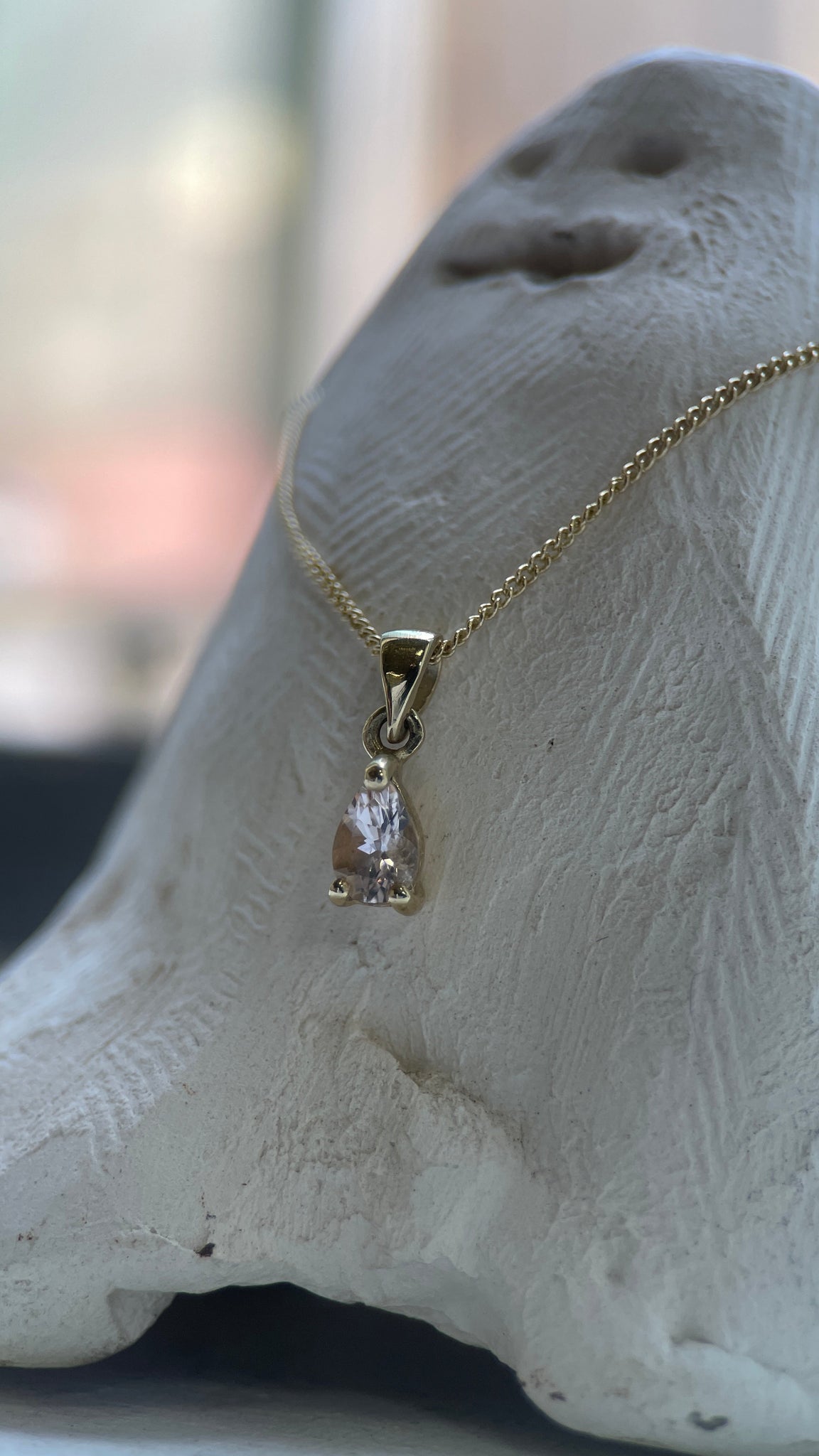 GAIUS IV MORGANITE-Necklaces-Corkysaintclair Melbourne