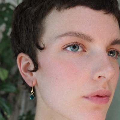 GAIUS V TOPAZ-Earrings-Corkysaintclair Melbourne