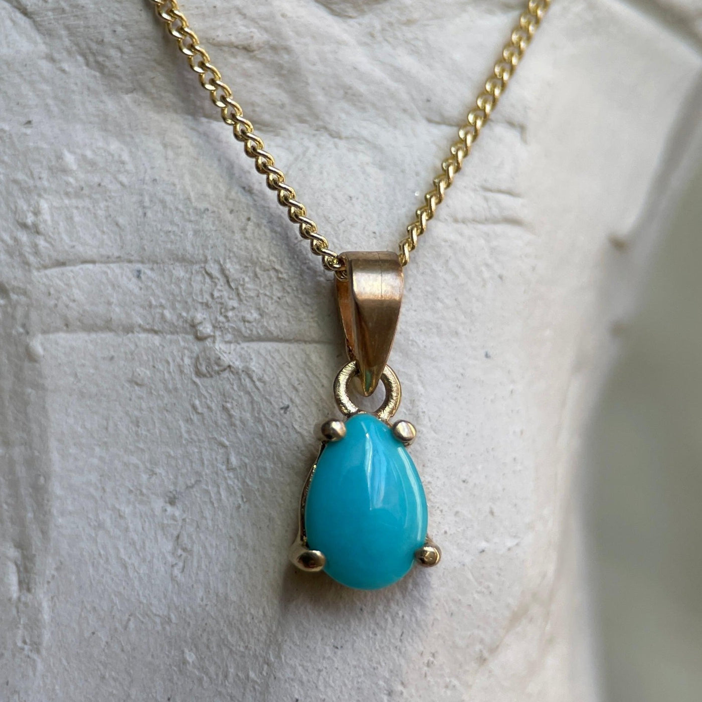 GAIUS VI TURQUOISE-Necklaces-Corkysaintclair Melbourne