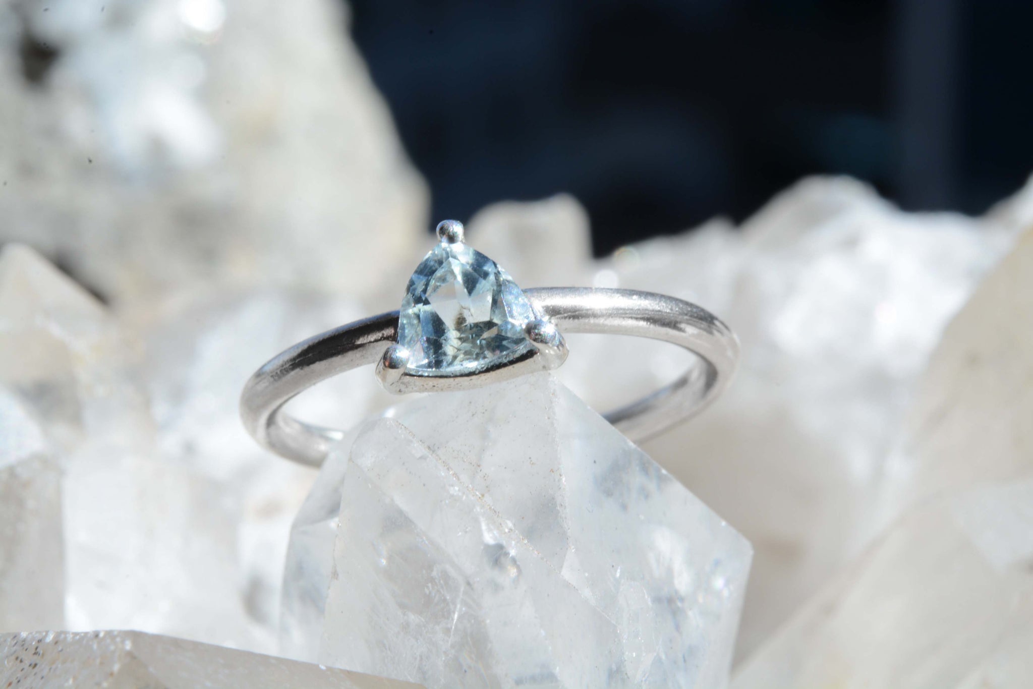 GALAXY IV AQUAMARINE-Rings-Corkysaintclair Melbourne