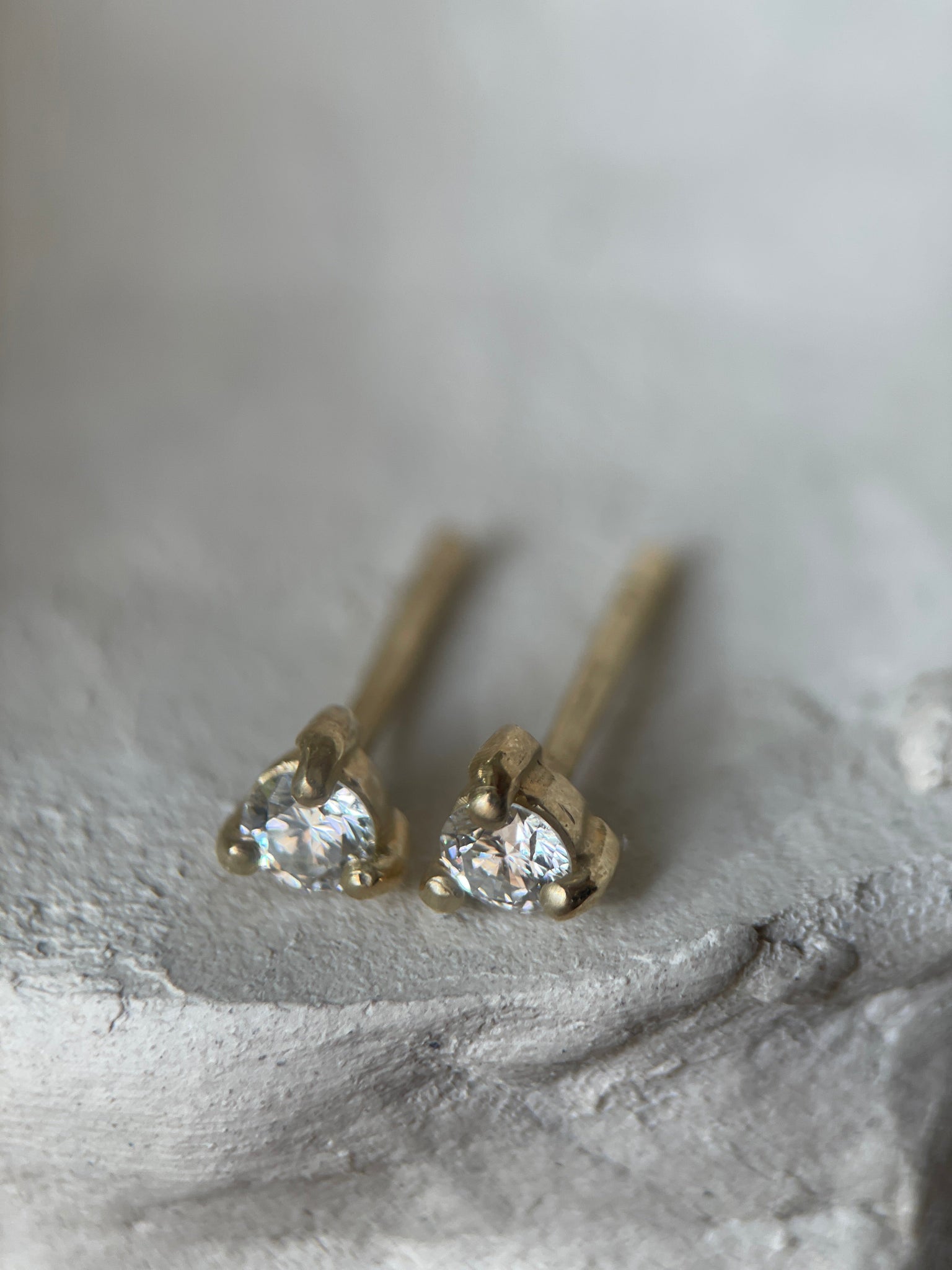 GEM CLUB STUD III DIAMOND-Earrings-Corkysaintclair Melbourne