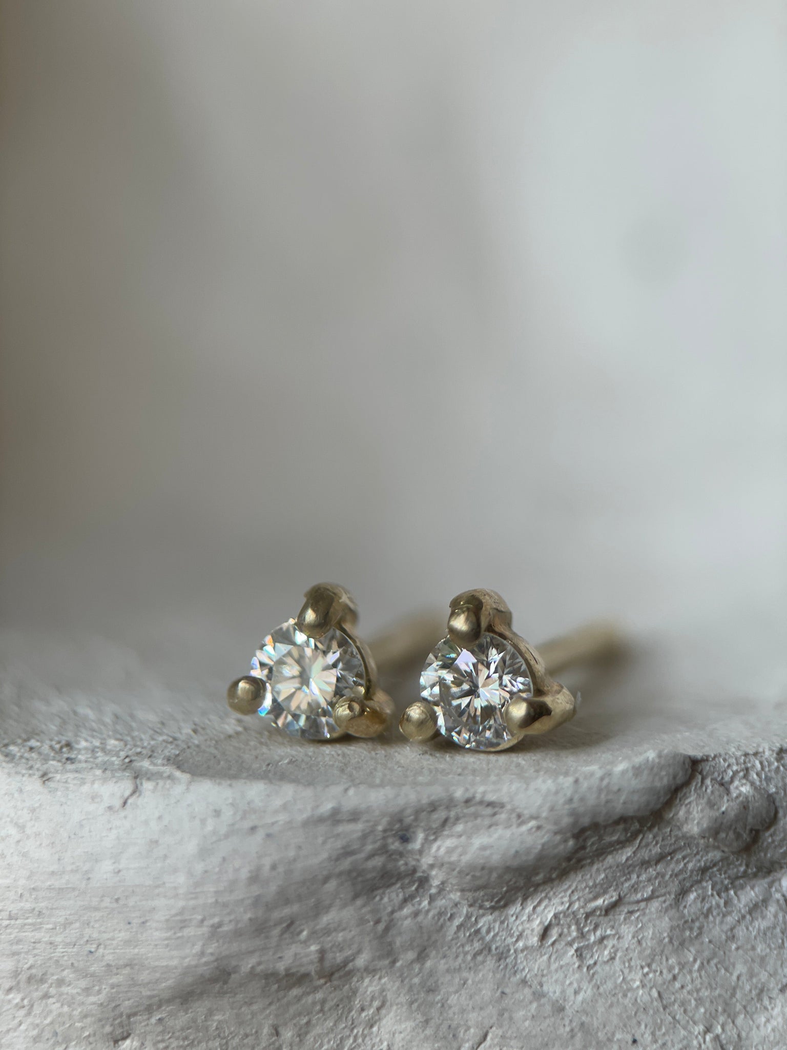 GEM CLUB STUD III DIAMOND-Earrings-Corkysaintclair Melbourne