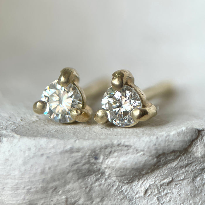 GEM CLUB STUD III DIAMOND-Earrings-Corkysaintclair Melbourne