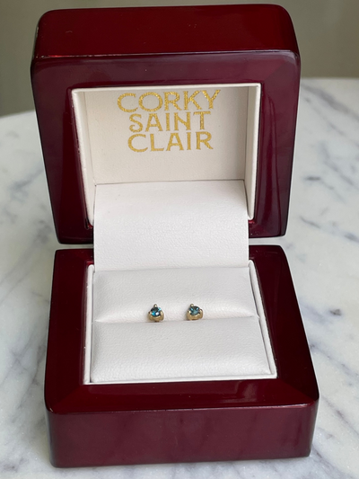 GEM CLUB VII TOPAZ-Earrings-Corkysaintclair Melbourne