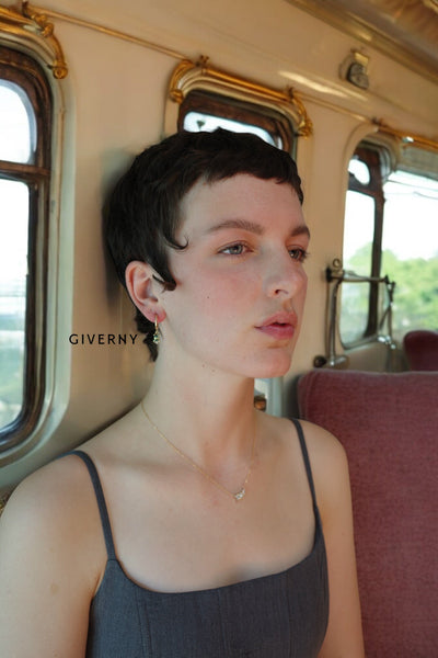 GIVERNY I SAPPHIRE-Earrings-Corkysaintclair Melbourne