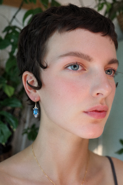 GIVERNY II TOPAZ-Earrings-Corkysaintclair Melbourne