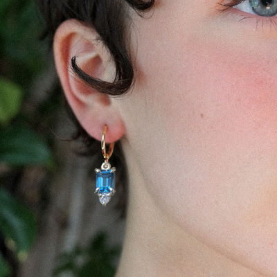 GIVERNY II TOPAZ-Earrings-Corkysaintclair Melbourne