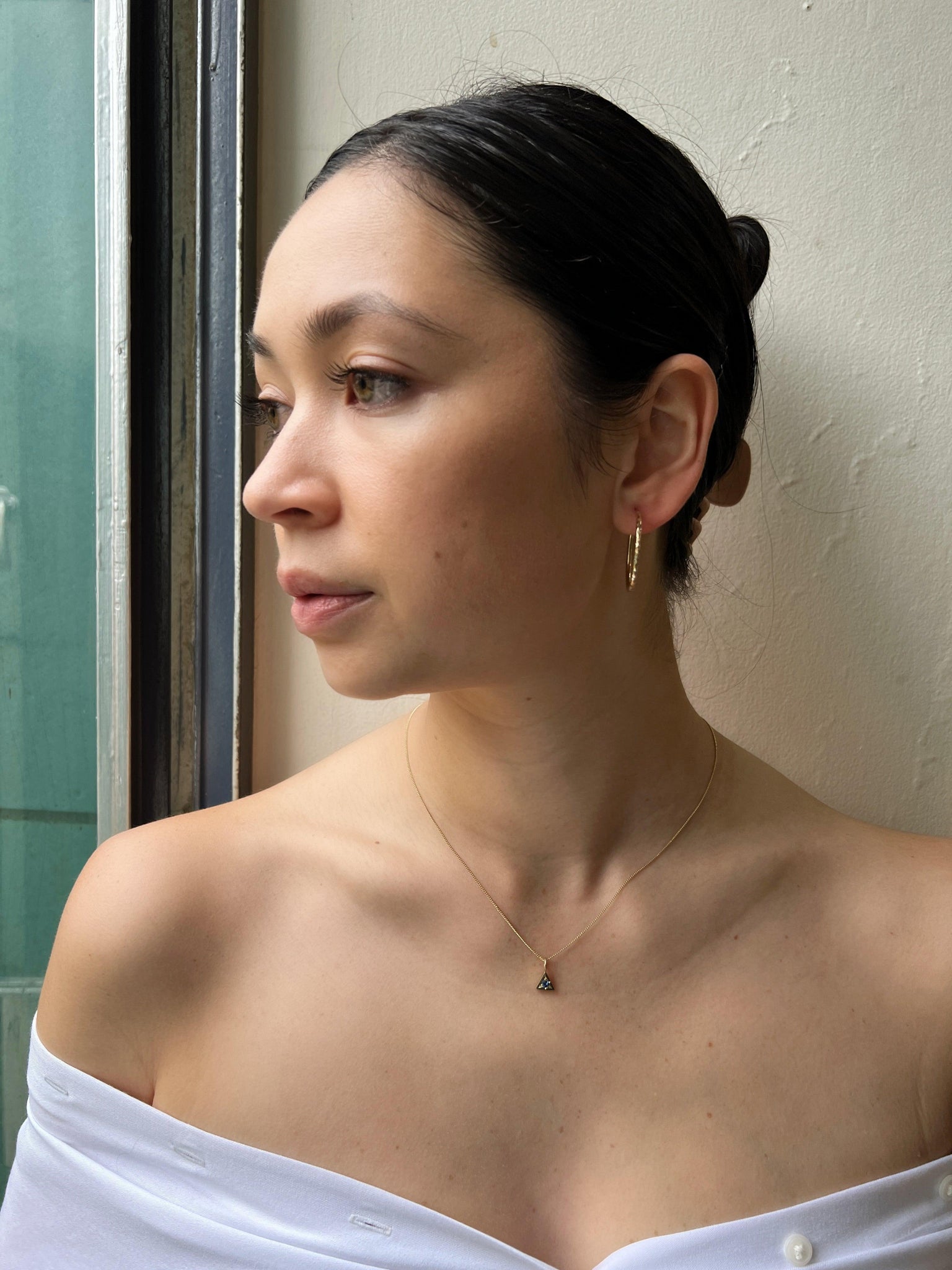 HAMMERED HOOPS-Earrings-Corkysaintclair Melbourne