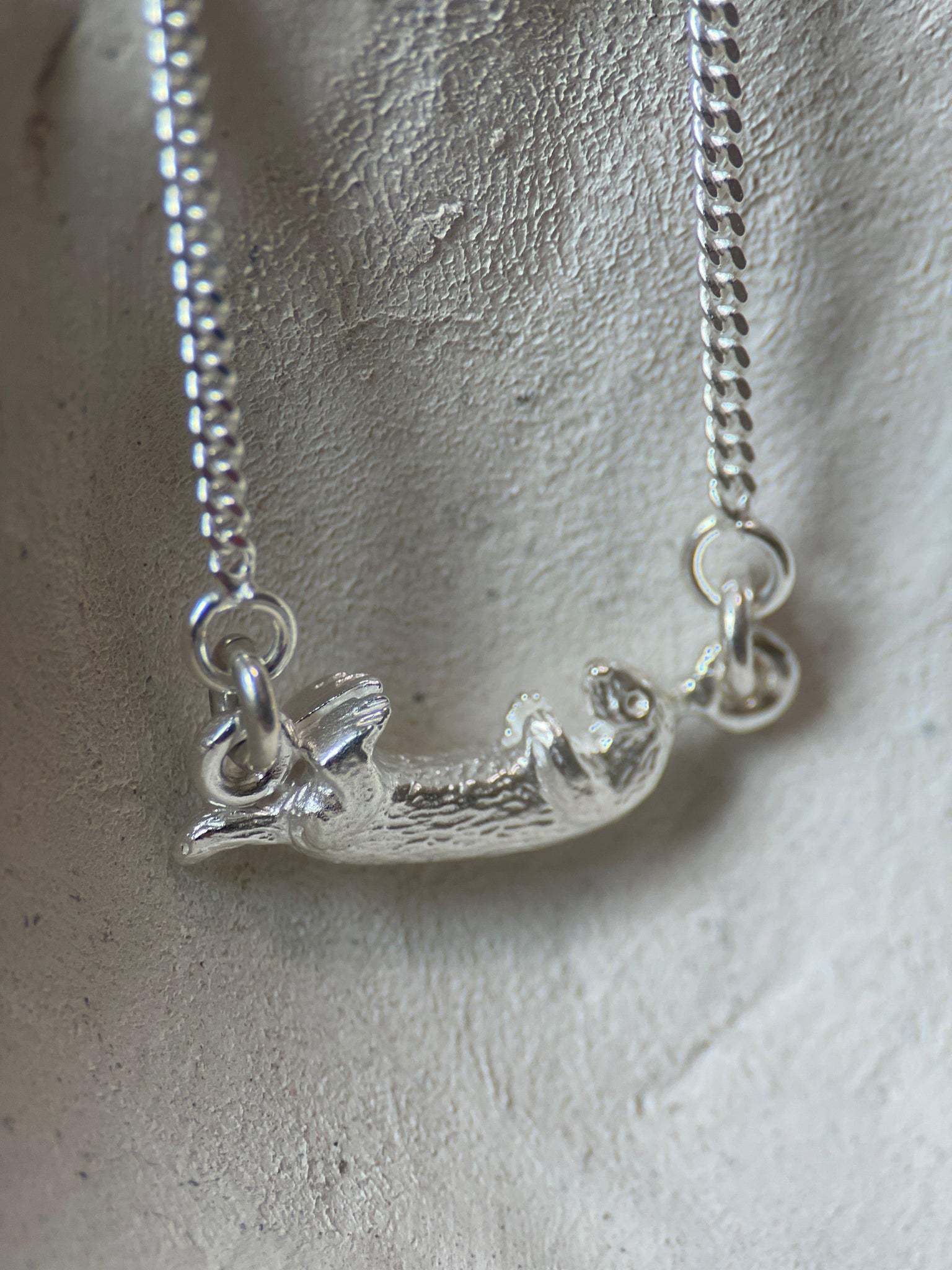 HAND CARVED OTTER-Corkysaintclair Melbourne