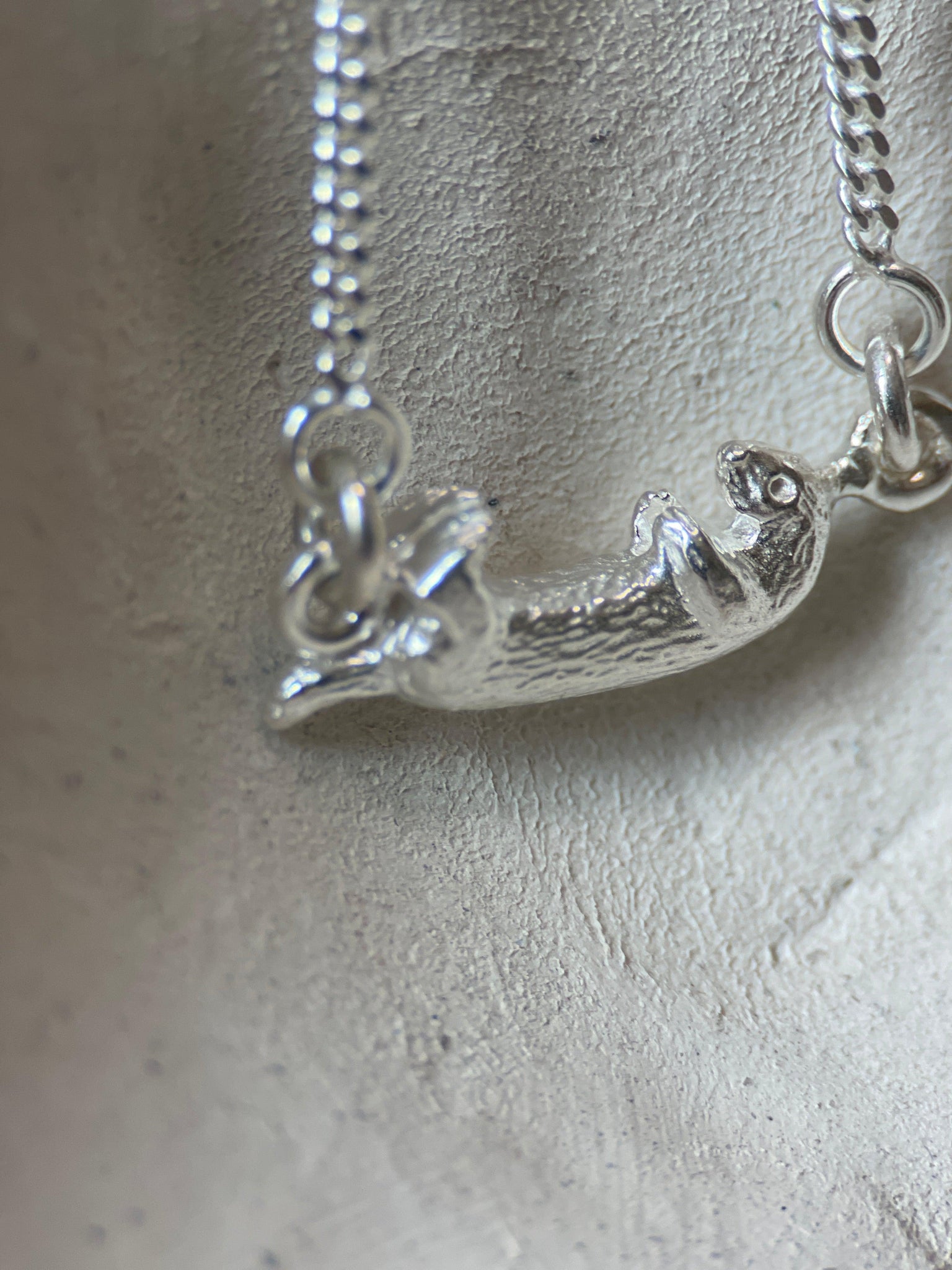 HAND CARVED OTTER-Corkysaintclair Melbourne