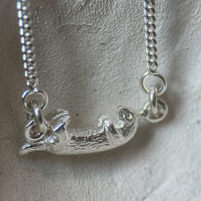 HAND CARVED OTTER-Accessories-Corkysaintclair Melbourne
