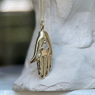 HAND OF DESTINY II DIAMOND-Necklaces-Corkysaintclair Melbourne