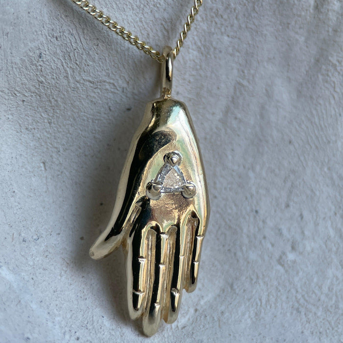 HAND OF DESTINY II DIAMOND-Necklaces-Corkysaintclair Melbourne
