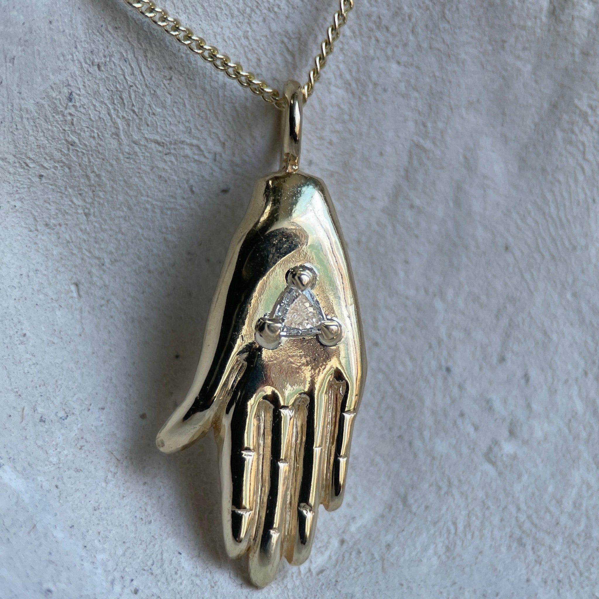 HAND OF DESTINY II DIAMOND-Necklaces-Corkysaintclair Melbourne