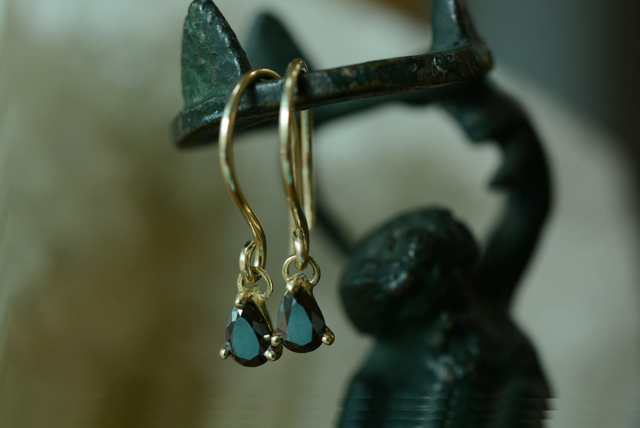 HAVEN XII BLACK DIAMOND-Earrings-Corkysaintclair Melbourne