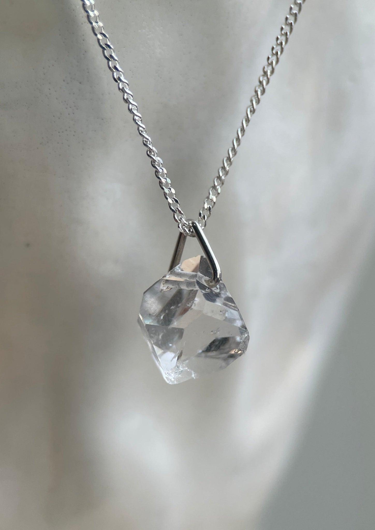 HERKIMER DIAMOND NECKLACE-Necklaces-Corkysaintclair Melbourne