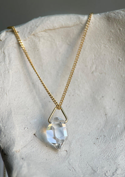 HERKIMER II GOLD-Necklaces-Corkysaintclair Melbourne