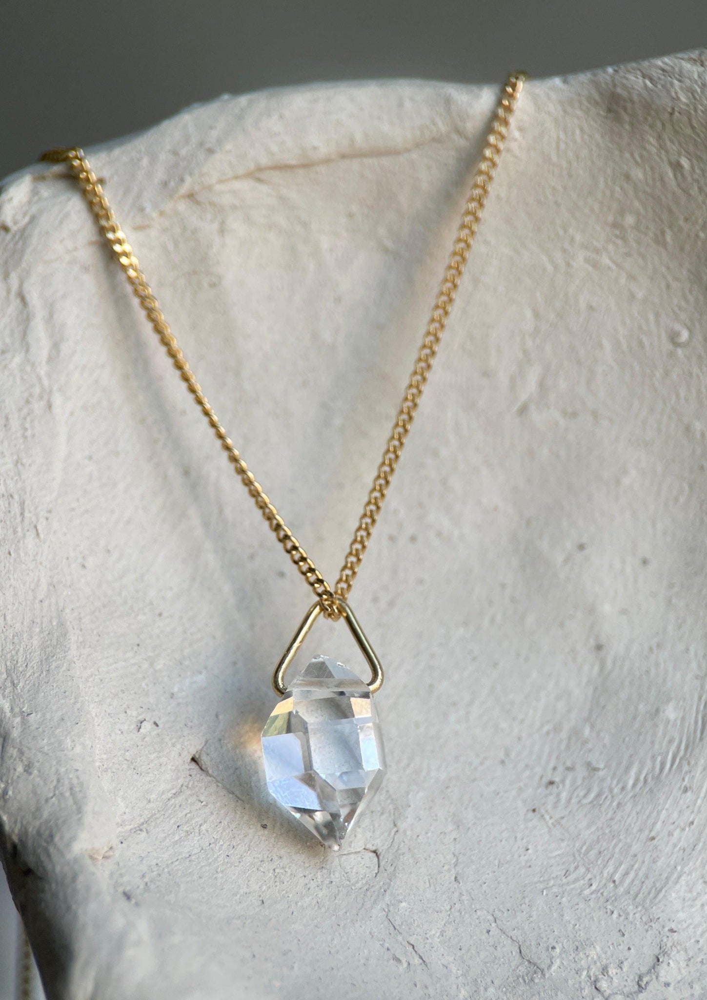 HERKIMER II GOLD-Necklaces-Corkysaintclair Melbourne