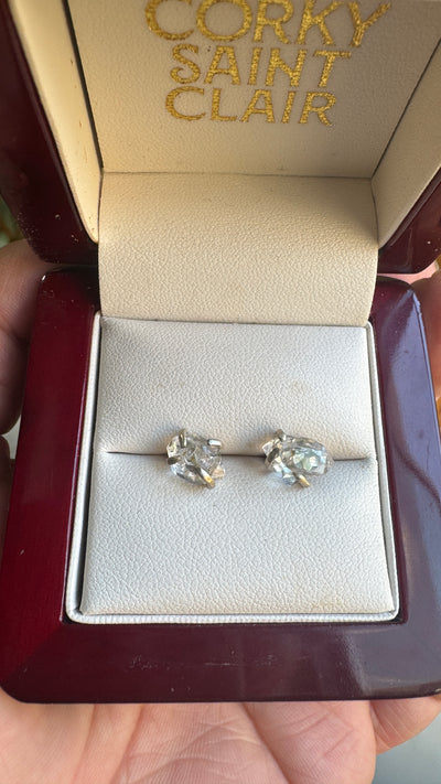 Double Headed Herkimer Studs