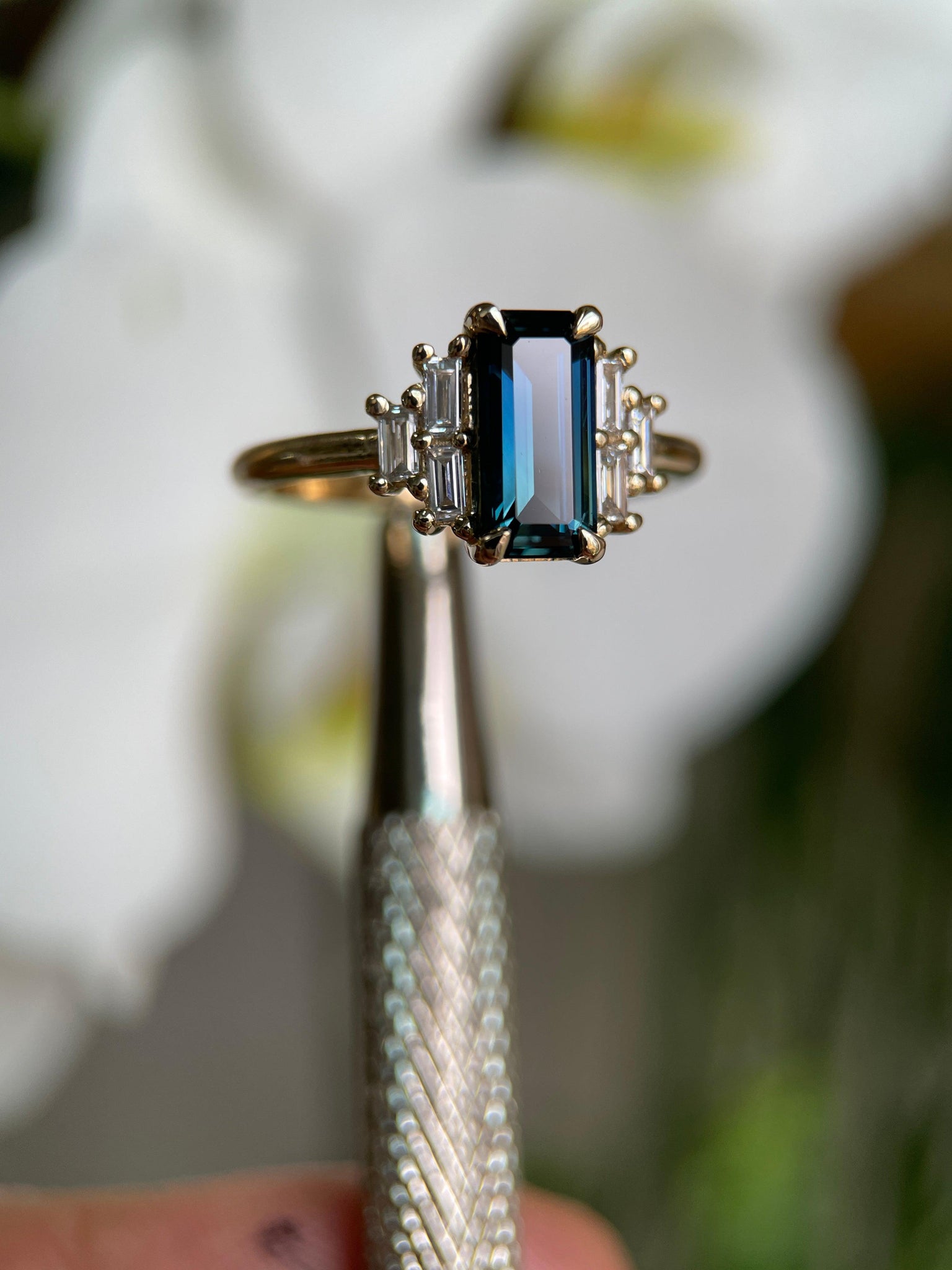 IMMORTELLE I SAPPHIRE-Rings-Corkysaintclair Melbourne