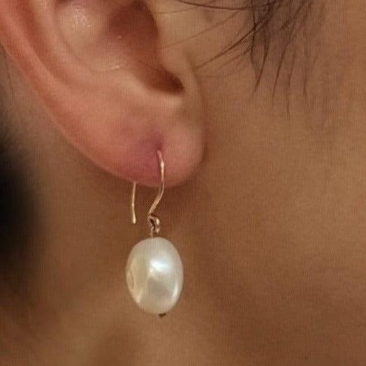 ISOLDE III PEARL-Earrings-Corkysaintclair Melbourne