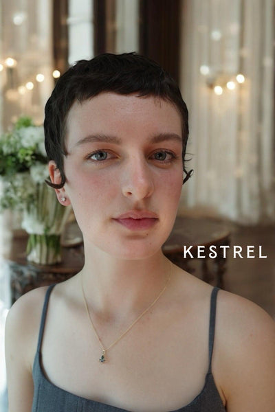 KESTREL I SAPPHIRE-Necklaces-Corkysaintclair Melbourne
