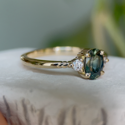 LAKE OBERON II SAPPHIRE-Rings-Corkysaintclair Melbourne