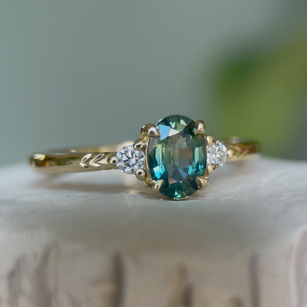 LAKE OBERON II SAPPHIRE-Rings-Corkysaintclair Melbourne