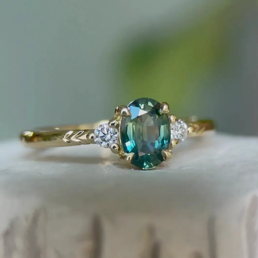 LAKE OBERON II SAPPHIRE-Rings-Corkysaintclair Melbourne