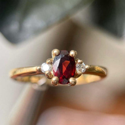LAKE SAINT CLAIR X GARNET-Rings-Corkysaintclair Melbourne