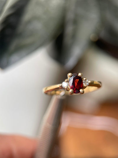 LAKE SAINT CLAIR X GARNET-Rings-Corkysaintclair Melbourne