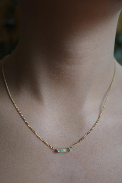 LUCIUS III EMERALD-Necklaces-Corkysaintclair Melbourne