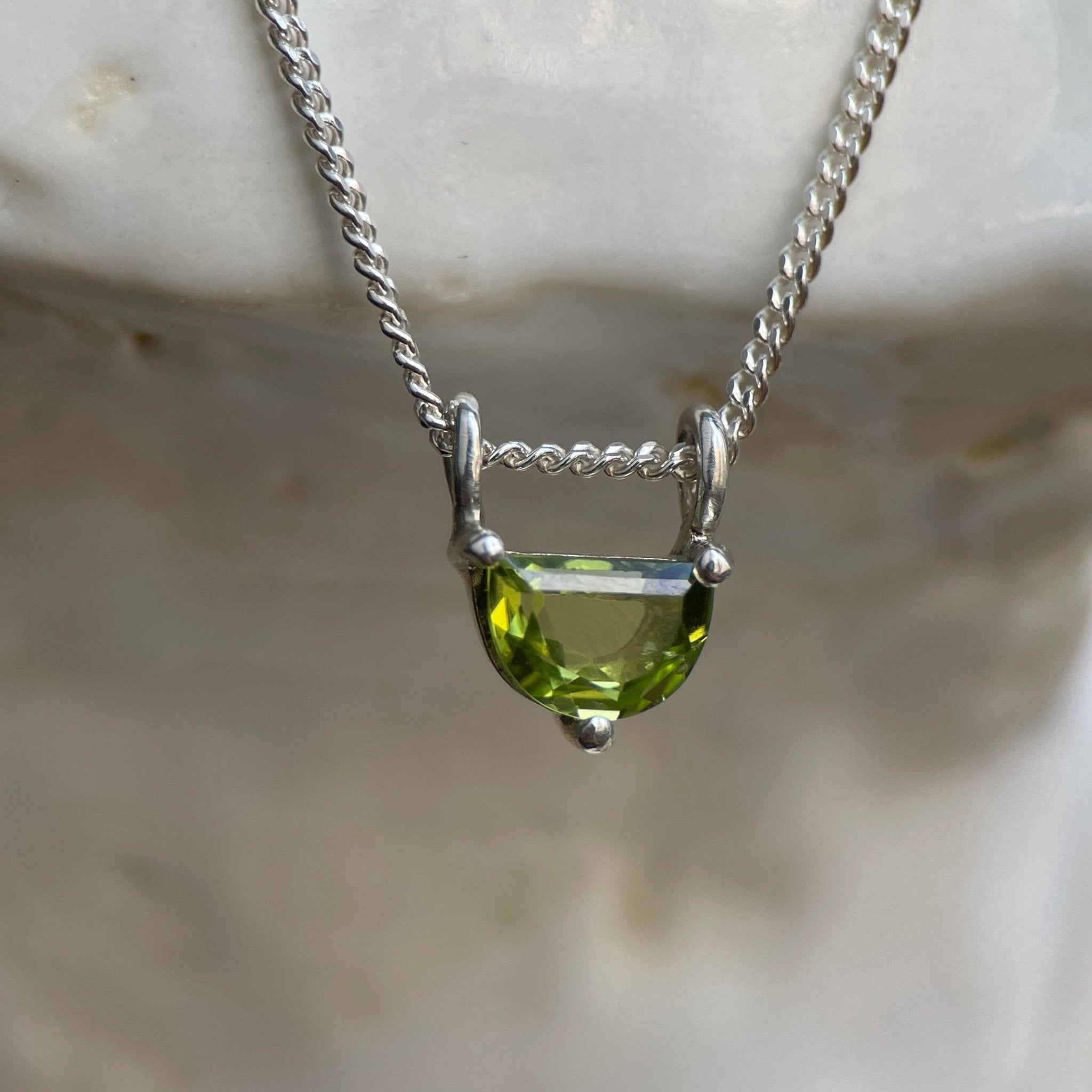 LUMIERE III PERIDOT-Necklaces-Corkysaintclair Melbourne