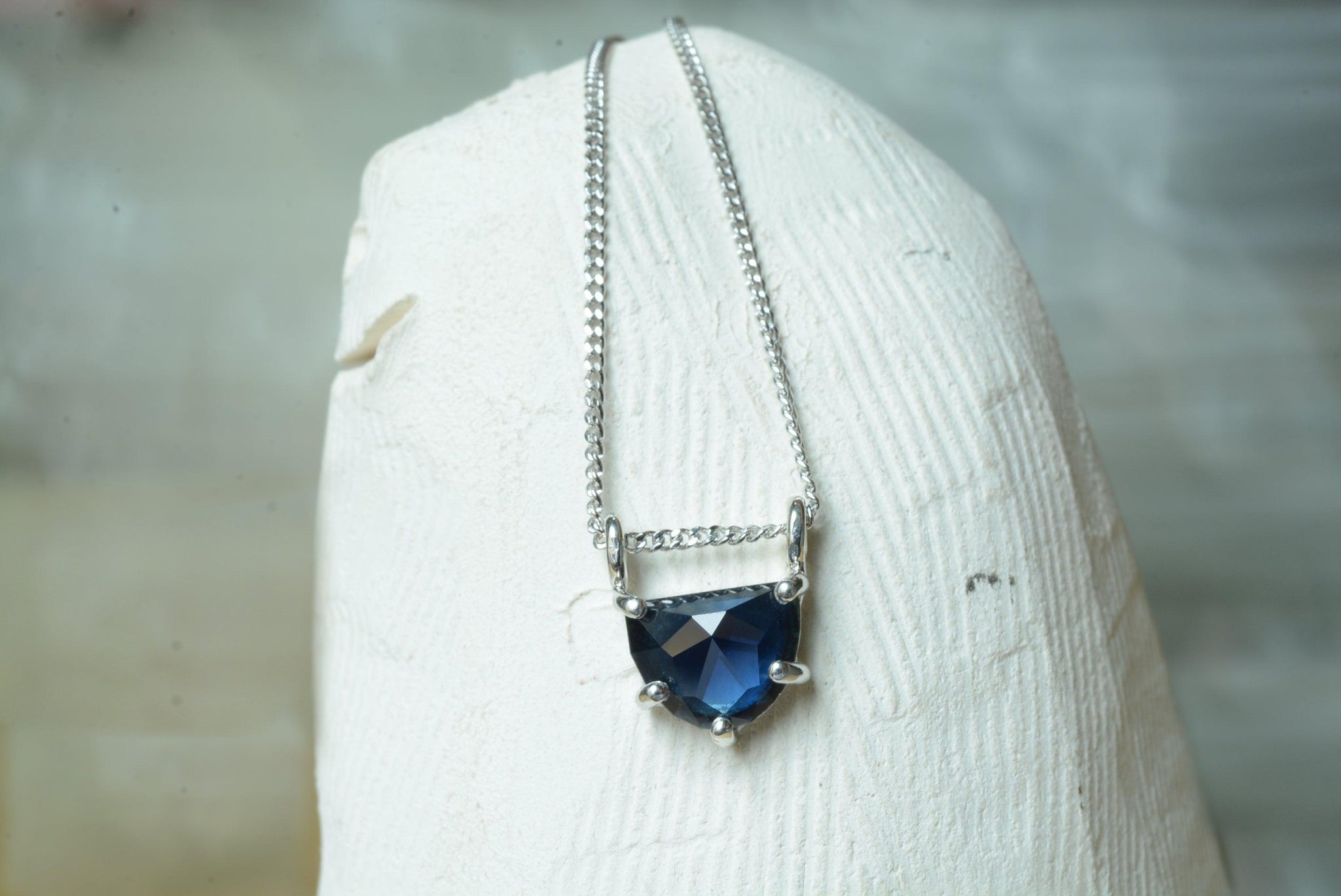 LUMIERE IV SAPPHIRE-Necklaces-Corkysaintclair Melbourne