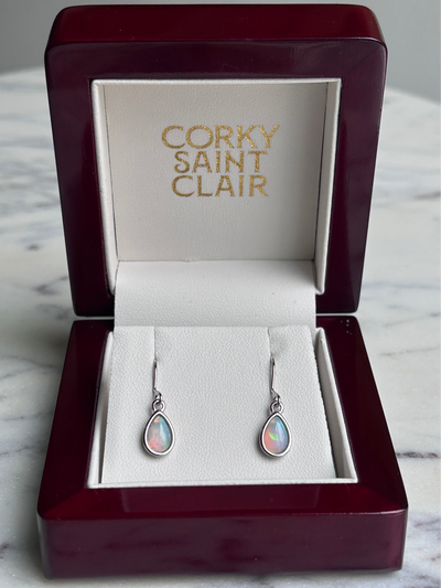 LUMINA V OPAL-Earrings-Corkysaintclair Melbourne