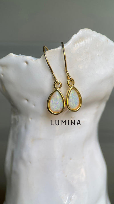 LUMINA VI OPAL-Earrings-Corkysaintclair Melbourne