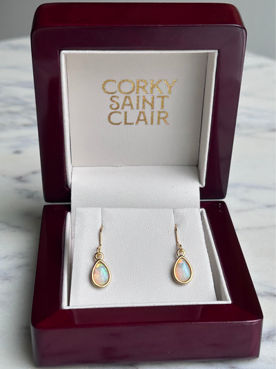 LUMINA VI OPAL-Earrings-Corkysaintclair Melbourne