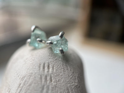 LUNA XXXII EMERALDS-Earrings-Corkysaintclair Melbourne