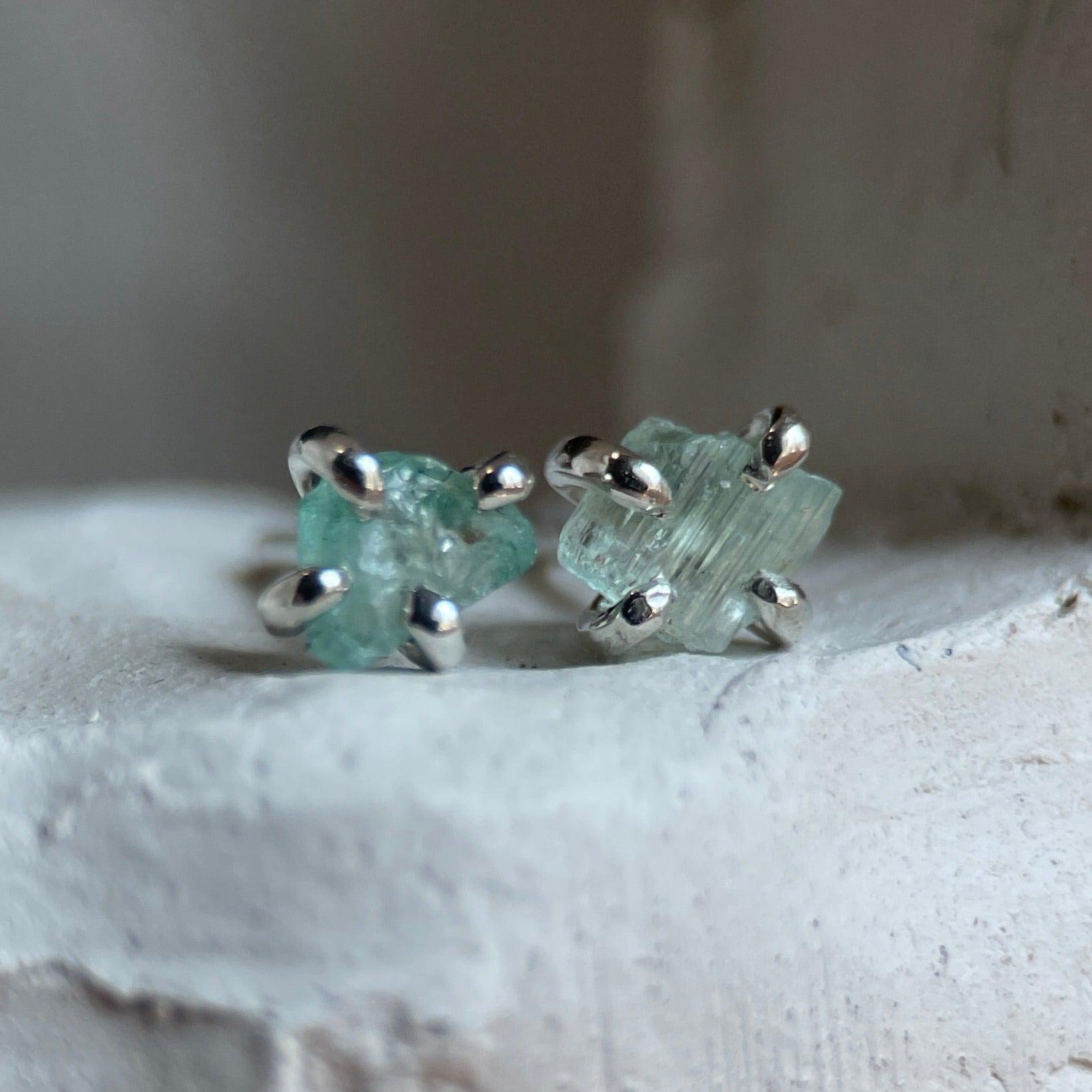 LUNA XXXII EMERALDS-Earrings-Corkysaintclair Melbourne