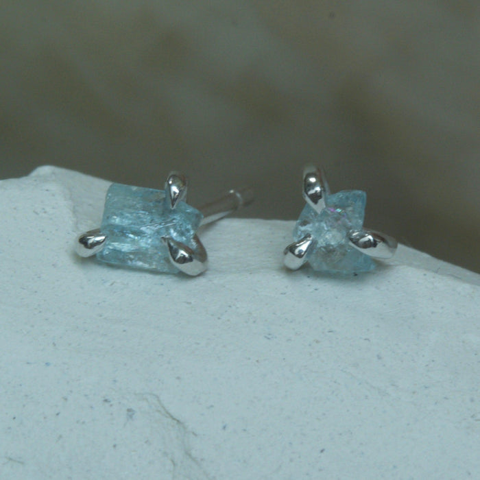 LUNA XXXVIII AQUAMARINE-Earrings-Corkysaintclair Melbourne