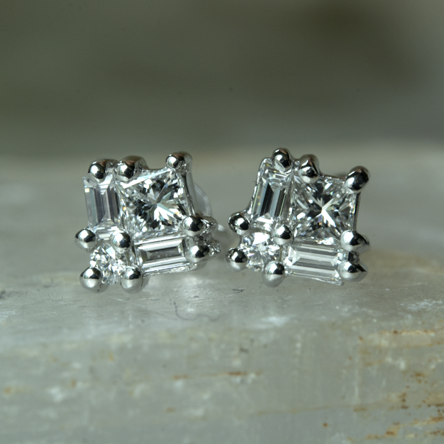 LUX AETERNA II DIAMOND-Earrings-Corkysaintclair Melbourne