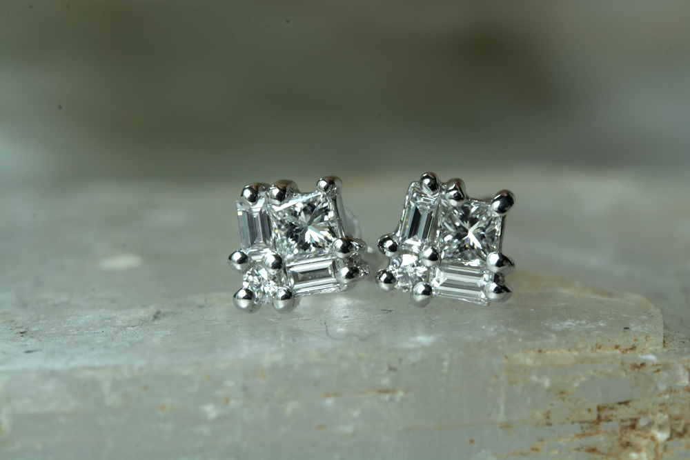LUX AETERNA II DIAMOND-Earrings-Corkysaintclair Melbourne