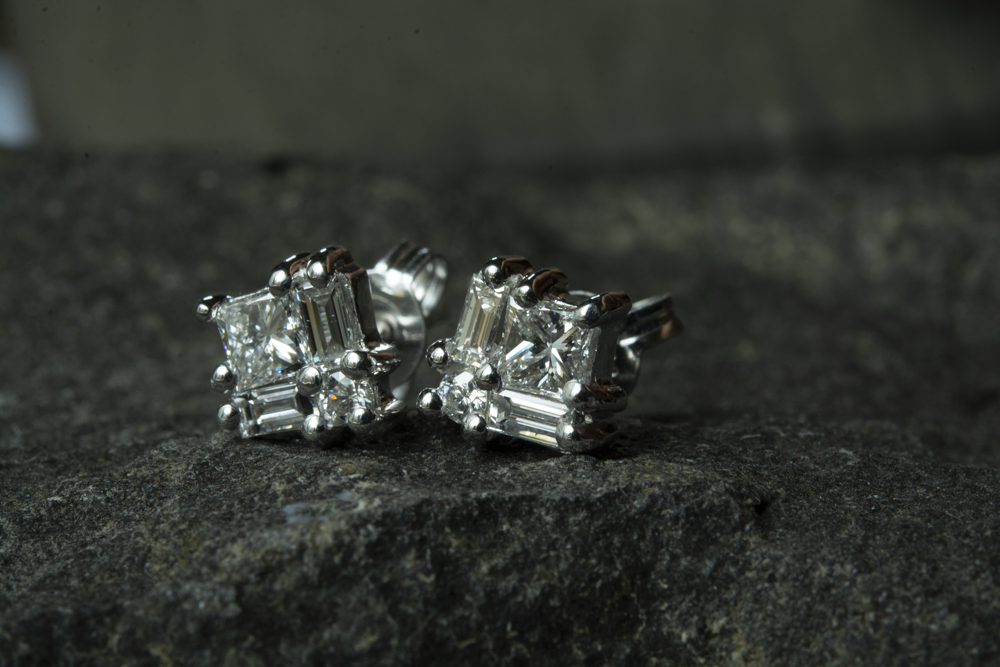 LUX AETERNA II DIAMOND-Earrings-Corkysaintclair Melbourne